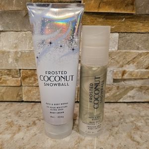 Bath and Body Works Frosted Coconut lot